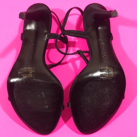 LAUREN RALPH LAUREN Open Toe Strap Heels - Picture 5 of 8